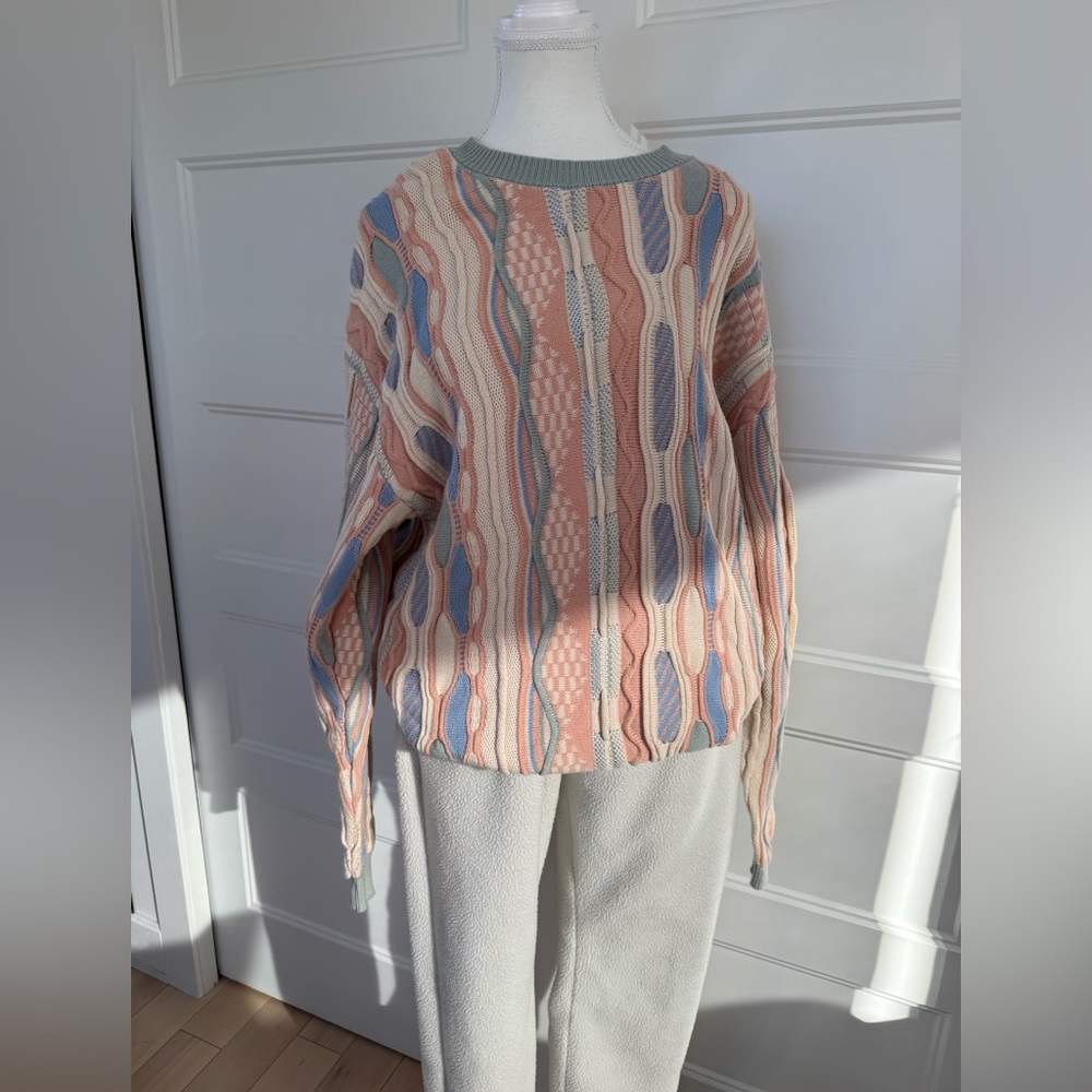Men's Multicolor Crewneck Sweater